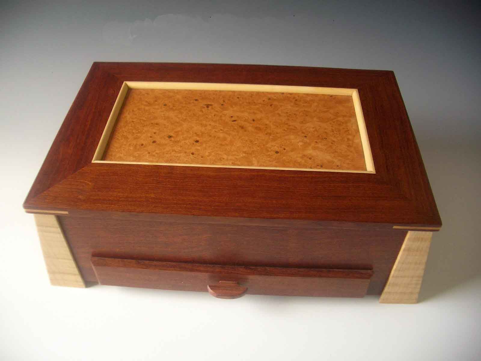modern wood jewelry box