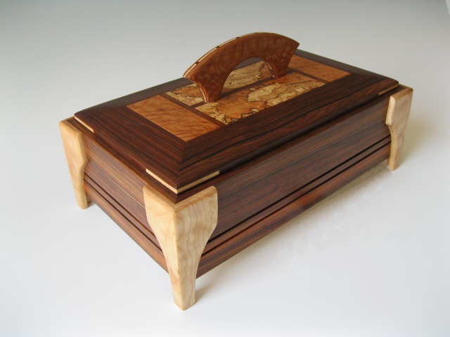 handcrafted wooden boxes